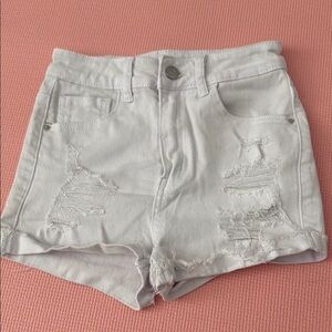 Stylish White Shorts